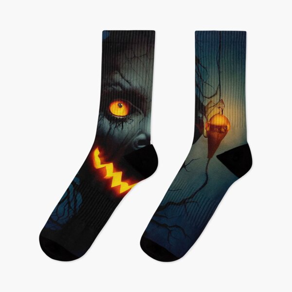 Item preview, Scary Halloween characters with horror faces designed and sold by bleachedpixel.