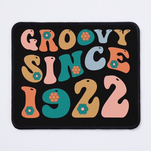 Item preview, Groovy Since 1922 | 100th Birthday | Retro Groovy Birthday designed and sold by AMINE  ★★★★★.