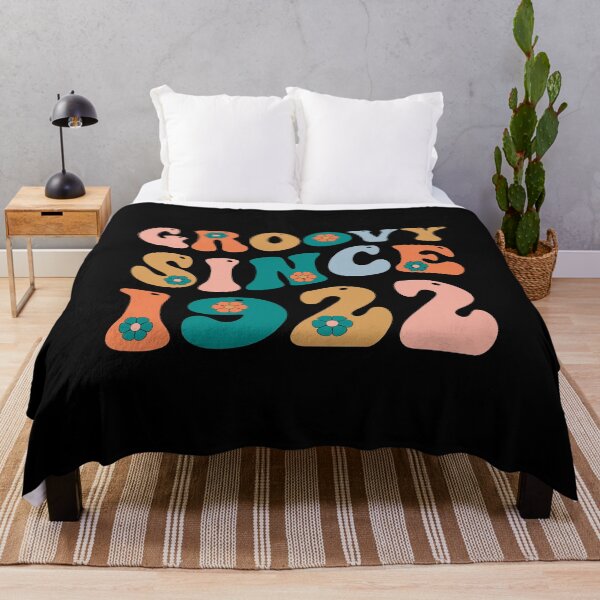 Item preview, Groovy Since 1922 | 100th Birthday | Retro Groovy Birthday designed and sold by AMINE  ★★★★★.