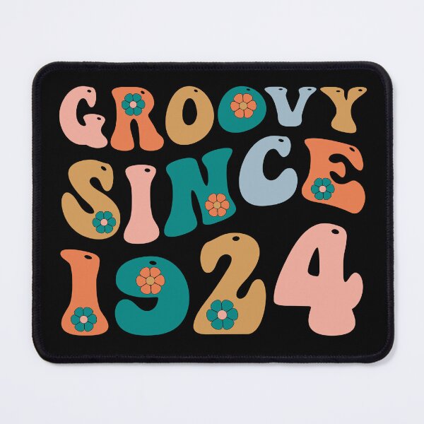 Item preview, Groovy Since 1924 | 98th Birthday | Retro Groovy Birthday designed and sold by AMINE ★★★★★.