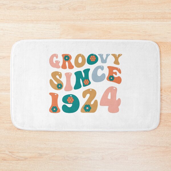 Item preview, Groovy Since 1924 | 98th Birthday | Retro Groovy Birthday designed and sold by AMINE  ★★★★★.