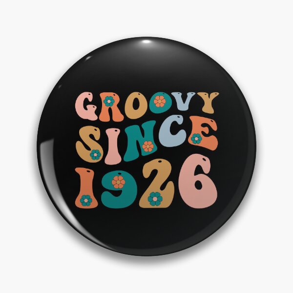 Item preview, Groovy Since 1926 | 96th Birthday | Retro Groovy Birthday designed and sold by AMINE  ★★★★★.