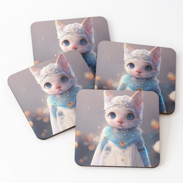 Item preview, Cute Snow Kitty Princess designed and sold by Pet Shelter.