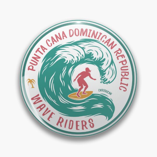 Item preview, Punta Cana Dominican Republic Surfing Vintage designed and sold by KrisSidDesigns.