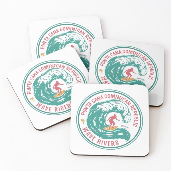 Item preview, Punta Cana Dominican Republic Surfing Vintage designed and sold by KrisSidDesigns.