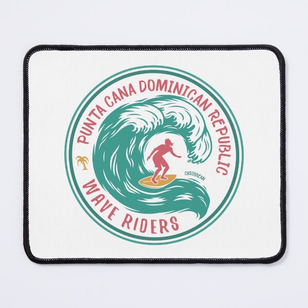 Item preview, Punta Cana Dominican Republic Surfing Vintage designed and sold by KrisSidDesigns.