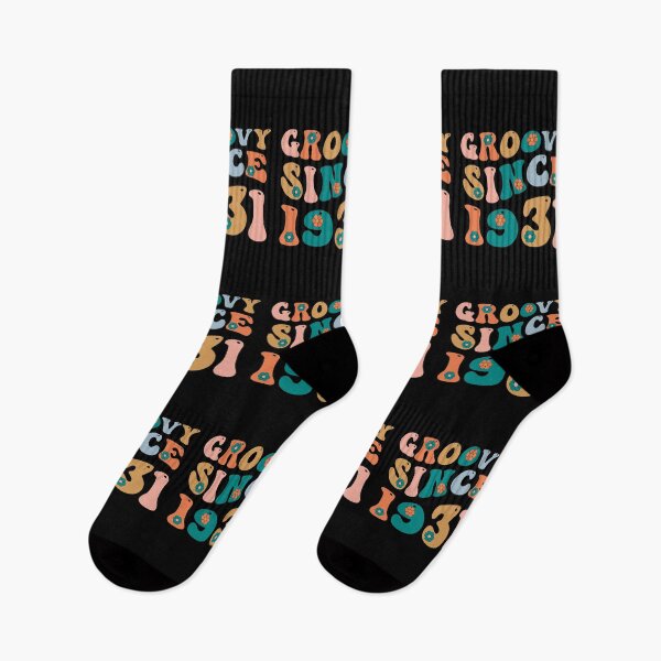 Item preview, Groovy Since 1931 | 91th Birthday | Retro Groovy Birthday designed and sold by AMINE  ★★★★★.