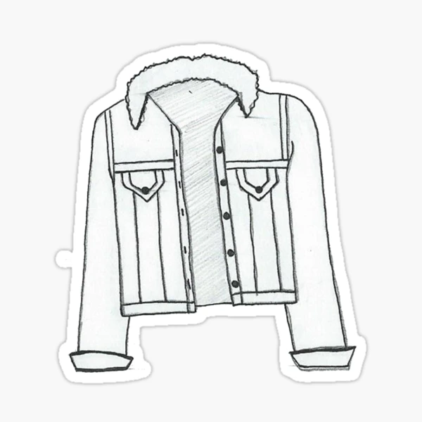 Vector Cropped Denim Jacket, Flat Sketch, for Adobe Illustrator Western  Jacket, Womens Denim Jacket Template - Etsy Israel
