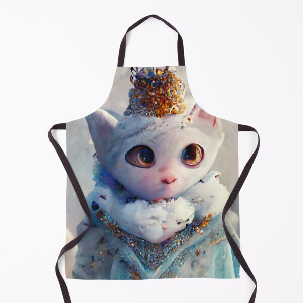 Item preview, Fairy Snow Queen Royal Cat wearing beautiful Winter Dress designed and sold by Pet Shelter.