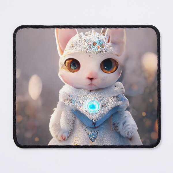 Item preview, Fairy Snow Queen Princess Cat designed and sold by Pet Shelter.
