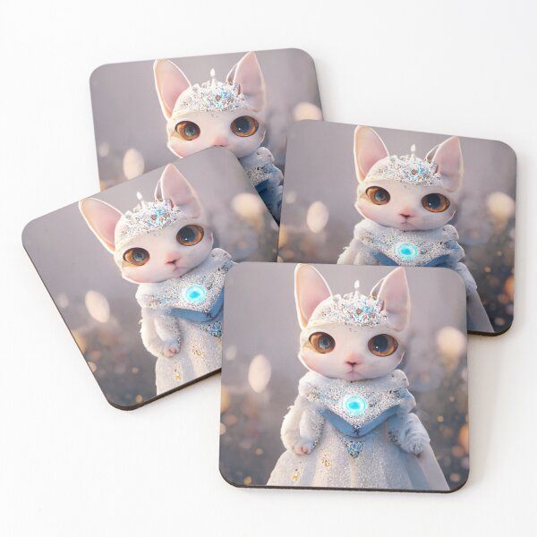 Item preview, Fairy Snow Queen Princess Cat designed and sold by Pet Shelter.