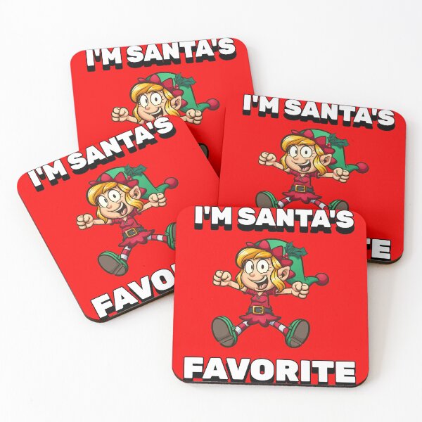 Item preview, I'M SANTA'S FAVORITE designed and sold by BestCoolStuff.