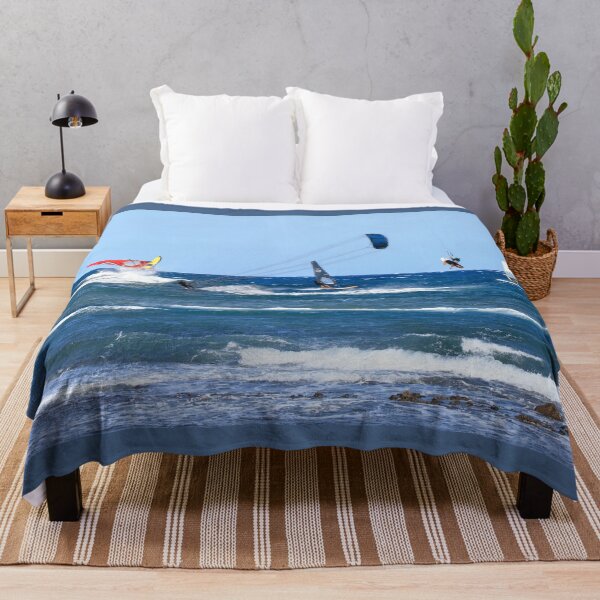 Item preview, Windsurfer kite surfer in action, water sport, summer designed and sold by CreaVisArt.