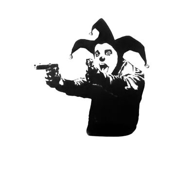 Banksy バンクシー Clown ポスターの販売 ー NOISEKING ノイズキング