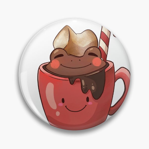 Item preview, Hot Cocoa Frog designed and sold by VictoriaHamre.