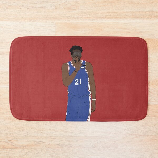 Item preview, Masked Joel Embiid Says "Shhh" designed and sold by RatTrapTees.
