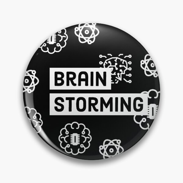 Item preview, brainstorming cool design designed and sold by thebadrandoms.