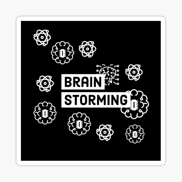 Item preview, brainstorming cool design designed and sold by thebadrandoms.