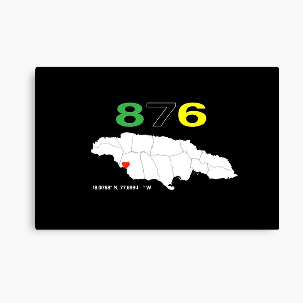 Jamaica - I love St. Elizabeth Canvas Print