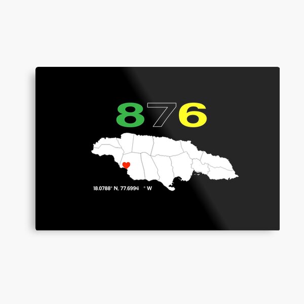 Jamaica - I love St. Elizabeth Metal Print