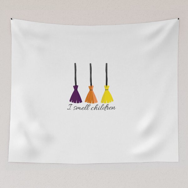 Item preview, Sanderson brooms, hocus Pocus, I smell children designed and sold by IKnowYouLoveMe.