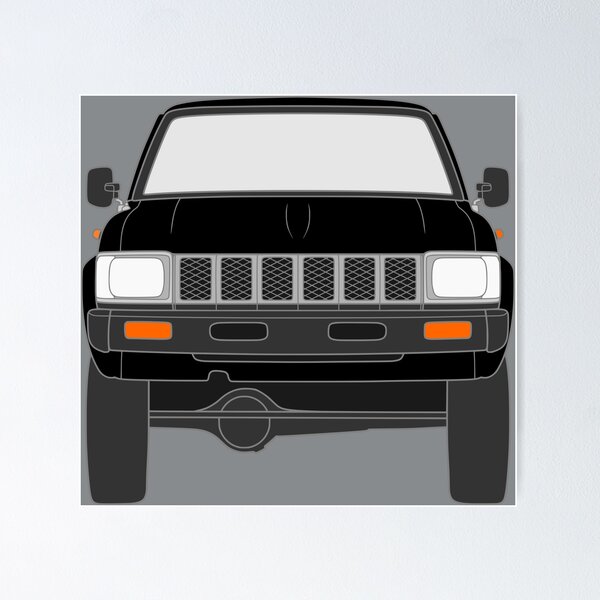 Item preview, Toyota Hilux 1979-1983 black color designed and sold by EdimDesign.