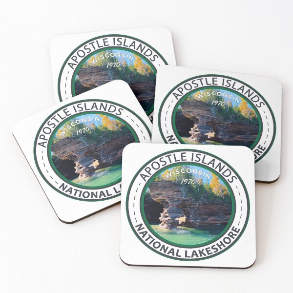 Item preview, Apostle Islands National Lakeshore Wisconsin Badge designed and sold by KrisSidDesigns.