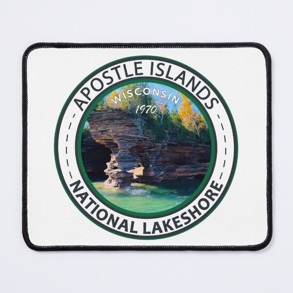 Item preview, Apostle Islands National Lakeshore Wisconsin Badge designed and sold by KrisSidDesigns.