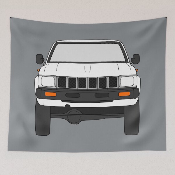 Item preview, Toyota Hilux 1979-1983 white color designed and sold by EdimDesign.