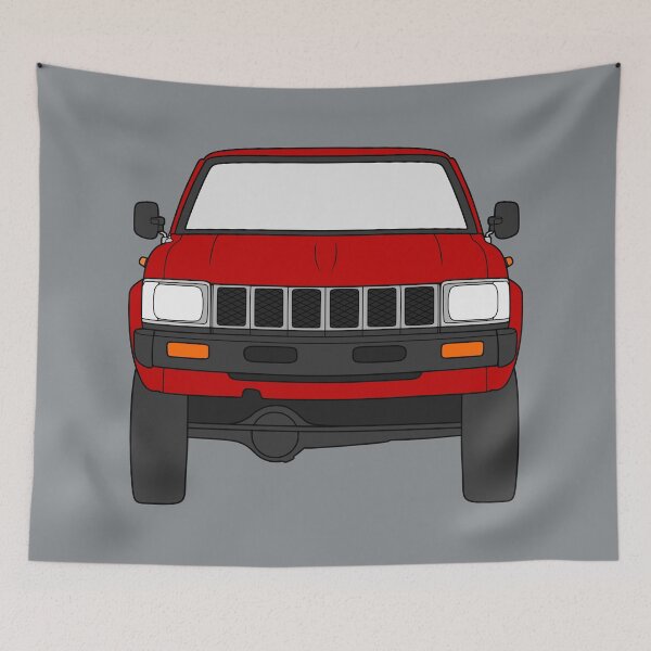 Item preview, Toyota Hilux 1979-1983 red color designed and sold by EdimDesign.