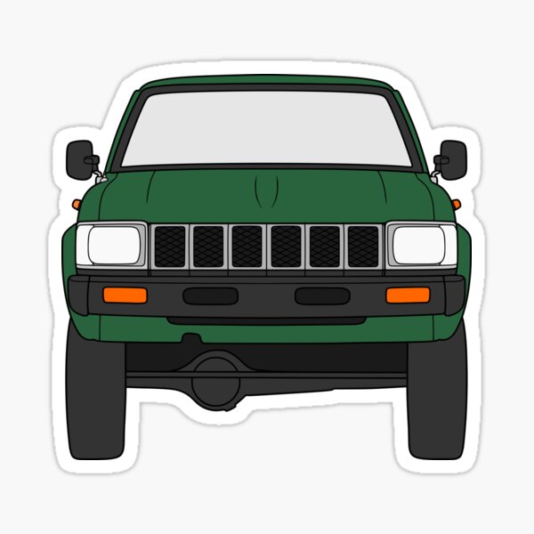 Item preview, Toyota Hilux 1979-1983 dark green color designed and sold by EdimDesign.