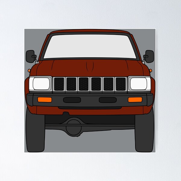 Item preview, Toyota Hilux 1979-1983 copper color designed and sold by EdimDesign.