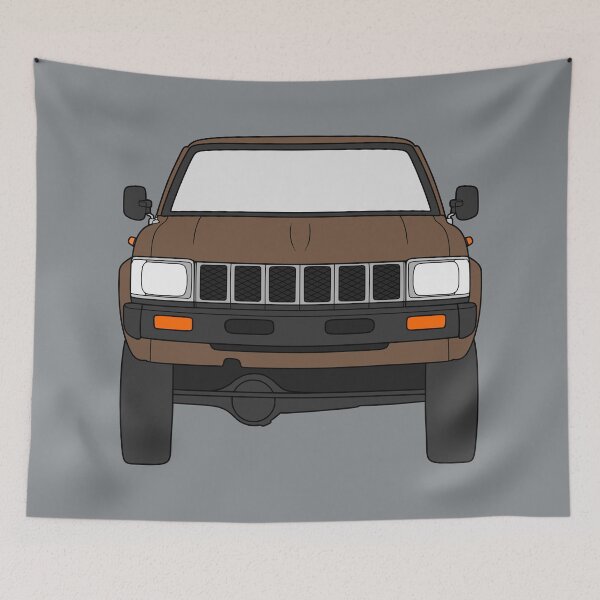 Item preview, Toyota Hilux 1979-1983 brown color designed and sold by EdimDesign.