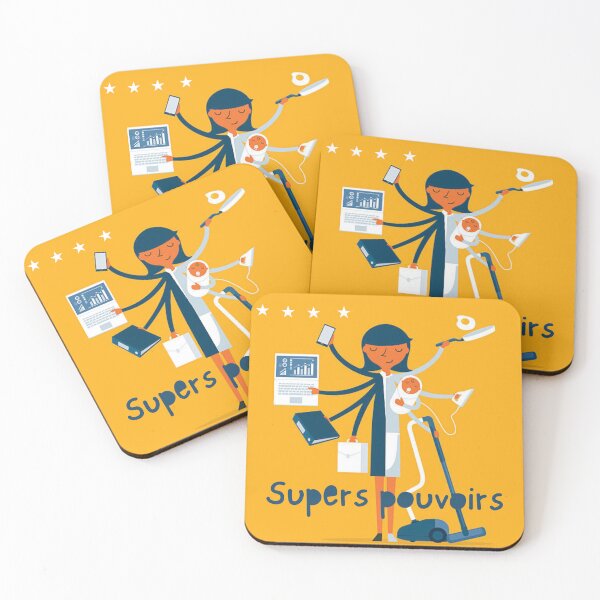 Aperçu de l'œuvre supers pouvoirs - super maman créée et vendue par Jero-fan.