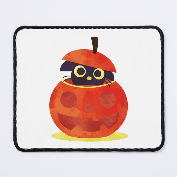 Item preview, Adorable cat in a pumpkin spooky vibes aesthetic halloween cute designed and sold by absolutdesign.