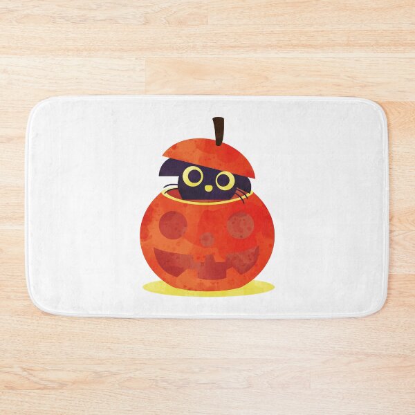 Item preview, Adorable cat in a pumpkin spooky vibes aesthetic halloween cute designed and sold by absolutdesign.