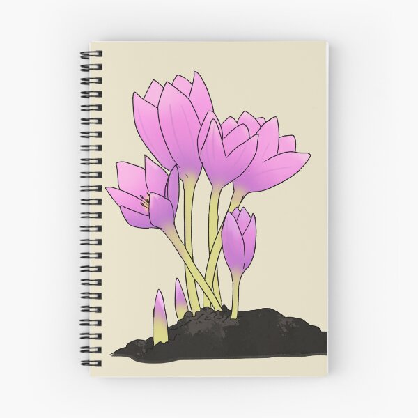 Item preview, Colchicum autumnale autumn crocus meadow saffron flower designed and sold by he-xie.