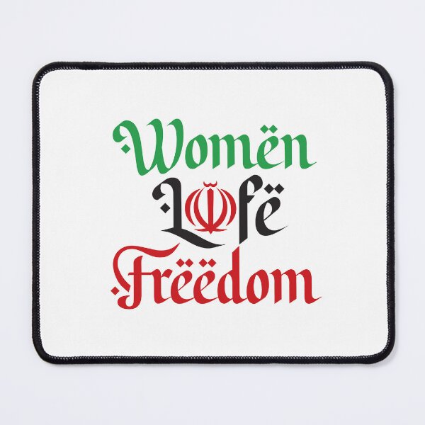 Item preview, Women Life Freedom - Jin Jiyan Azadi - Justice for Mahsa Amini designed and sold by DesignByLeo.
