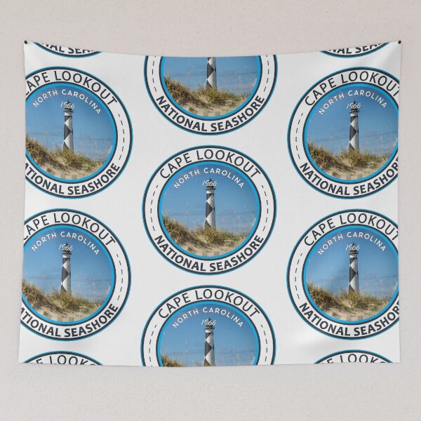 Item preview, Cape Lookout National Seashore North Carolina Badge designed and sold by KrisSidDesigns.