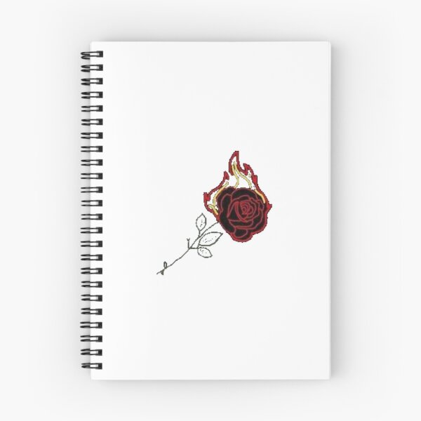 Item preview, Rose on fire designed and sold by sunwukong-sage.