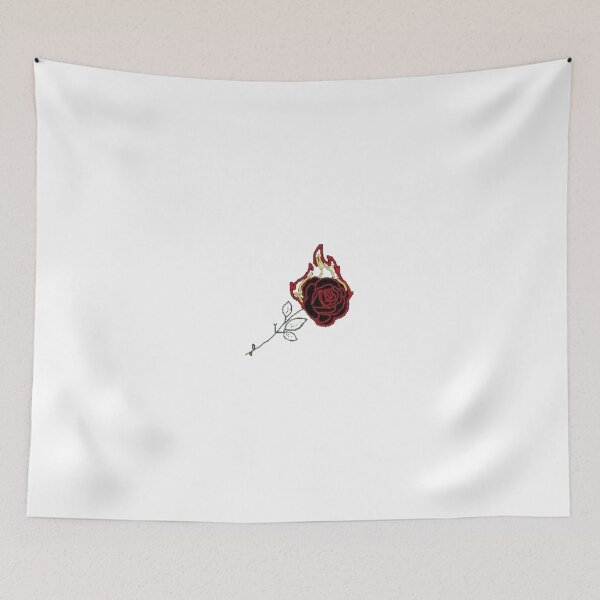 Item preview, Rose on fire designed and sold by sunwukong-sage.