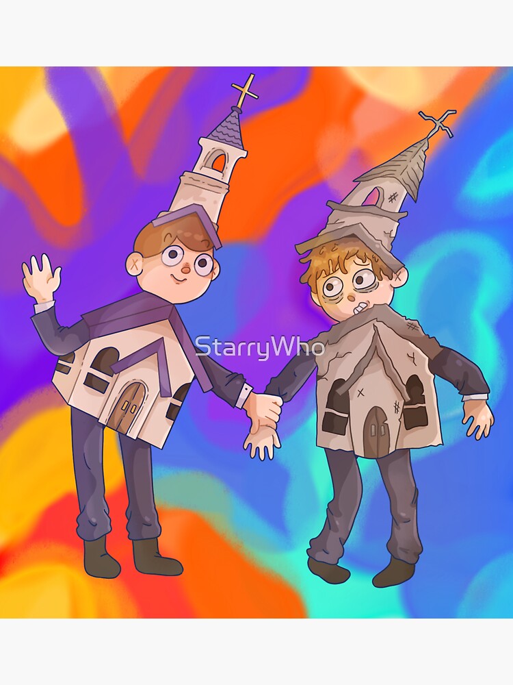 "Moral Orel Church print" Sticker for Sale by StarryWho Redbubble