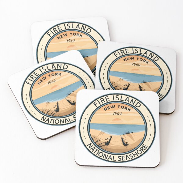 Item preview, Fire Island National Seashore New York Badge designed and sold by KrisSidDesigns.