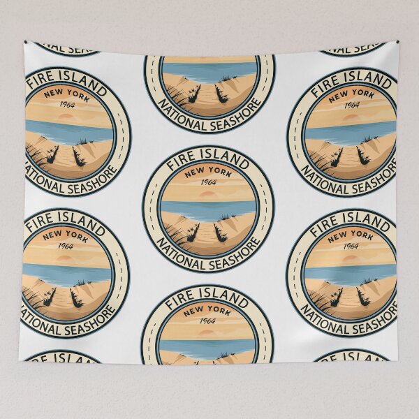 Item preview, Fire Island National Seashore New York Badge designed and sold by KrisSidDesigns.