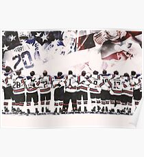 Team USA Hockey Poster Poster