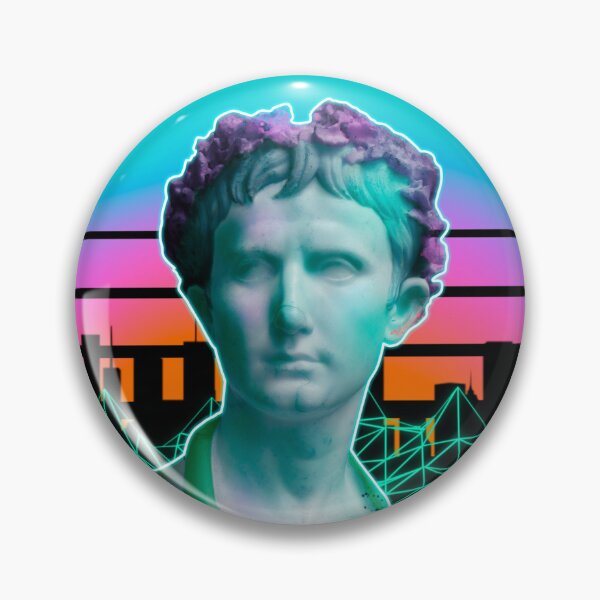 Artikelvorschau, Augustus - Synthwave / Vaporwave 70s Neon entworfen und verkauft von Misha505.
