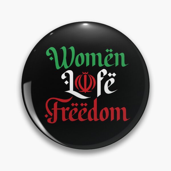 Item preview, Women Life Freedom - Jin Jiyan Azadi - Justice for Mahsa Amini designed and sold by DesignByLeo.