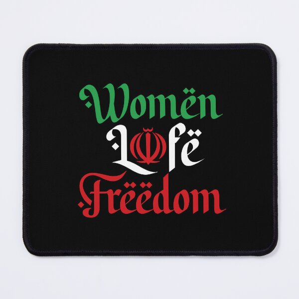 Item preview, Women Life Freedom - Jin Jiyan Azadi - Justice for Mahsa Amini designed and sold by DesignByLeo.