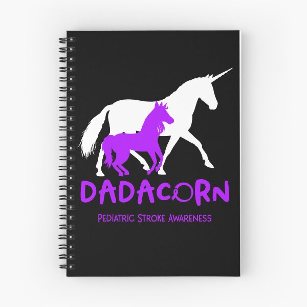 Item preview, Pediatric Stroke Awareness Dad Unicorn Dadacorn Support Pediatric Stroke Warrior  designed and sold by RunningShop.