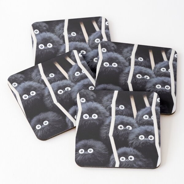 Item preview, Fluffy Susuwatari designed and sold by sixblackroses.